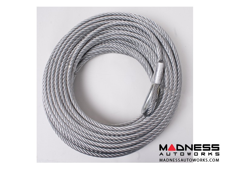 Jeep Wrangler JL Winch Replacement Steel Cable 23/64 in. x 94 ft